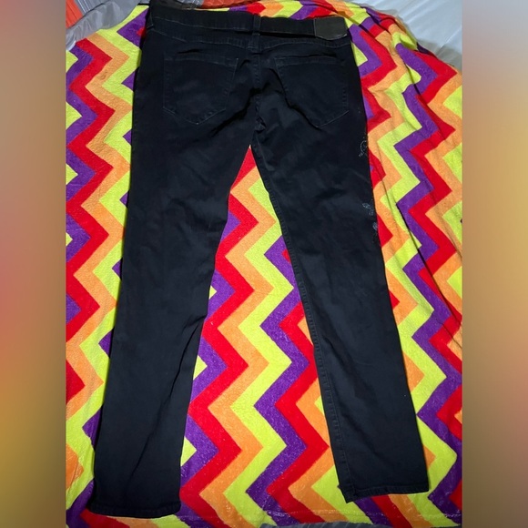 True Religion Rocco relaxed skinny embroidered jeans - Picture 4 of 4